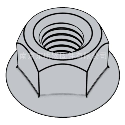 ISO 10663 - 2012 2型細牙六角法蘭螺母